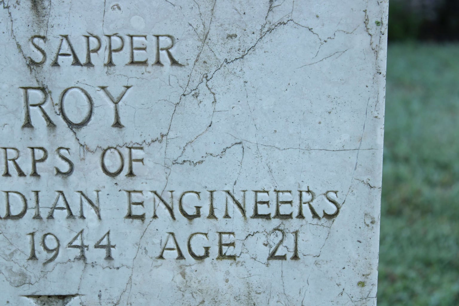 Italian campaign cemetery