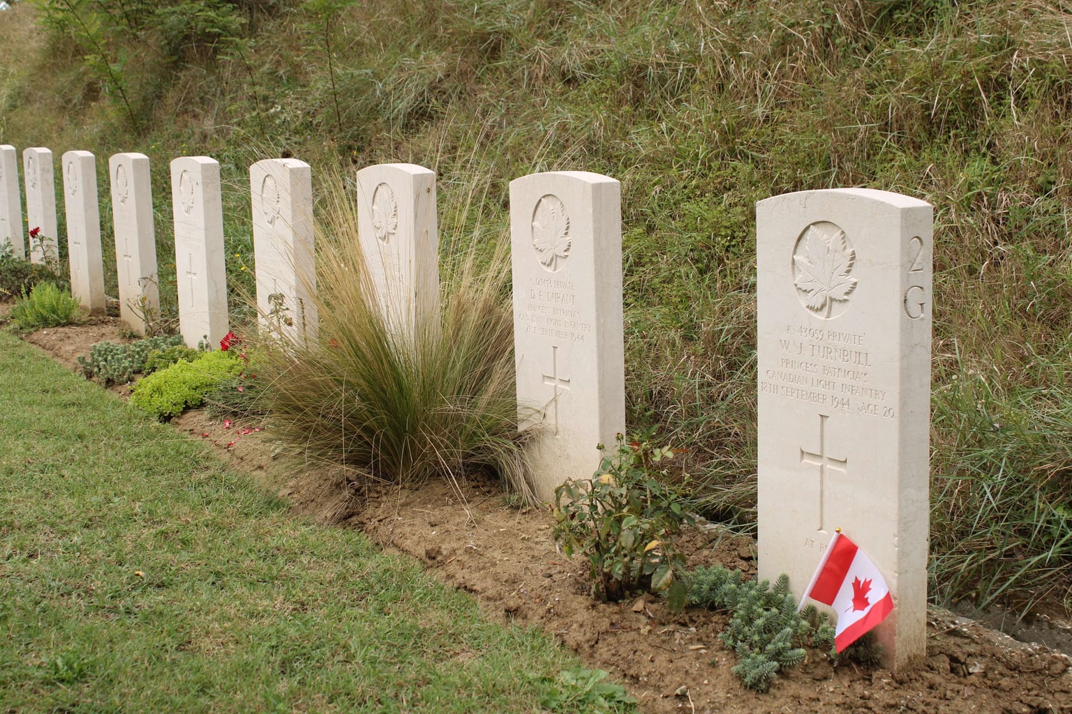Canadian war grave
