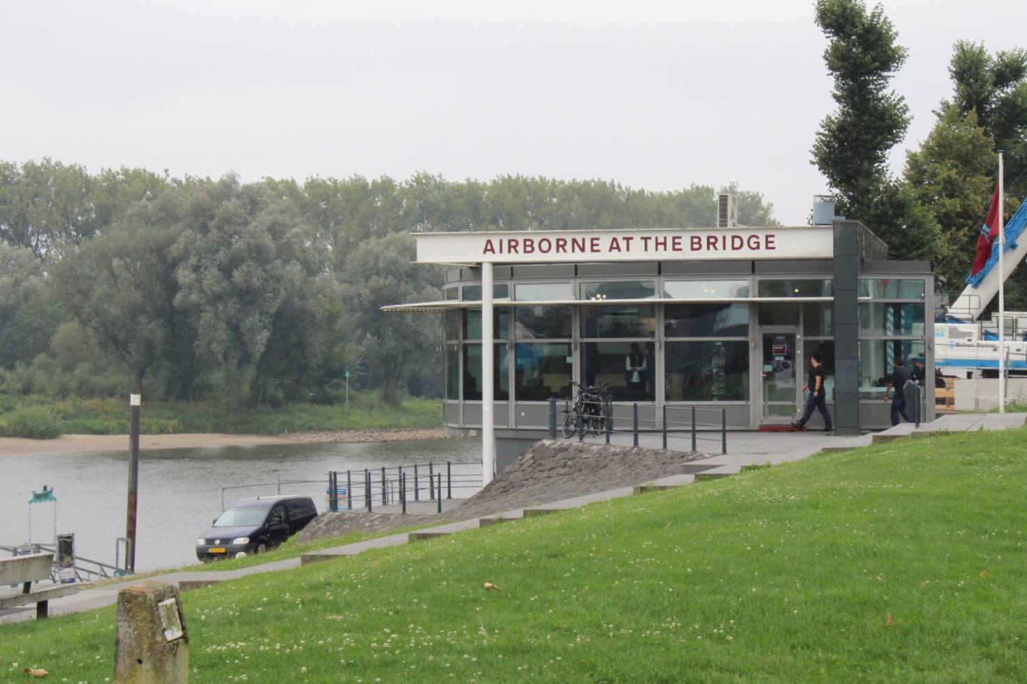 airborne at bridge