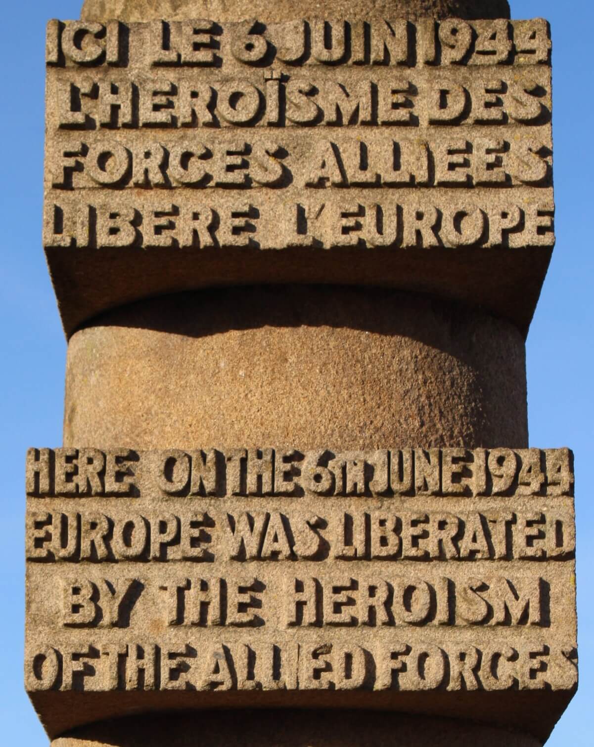 stone with writing